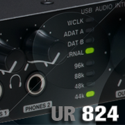 UR-824: Professional recording audio interface